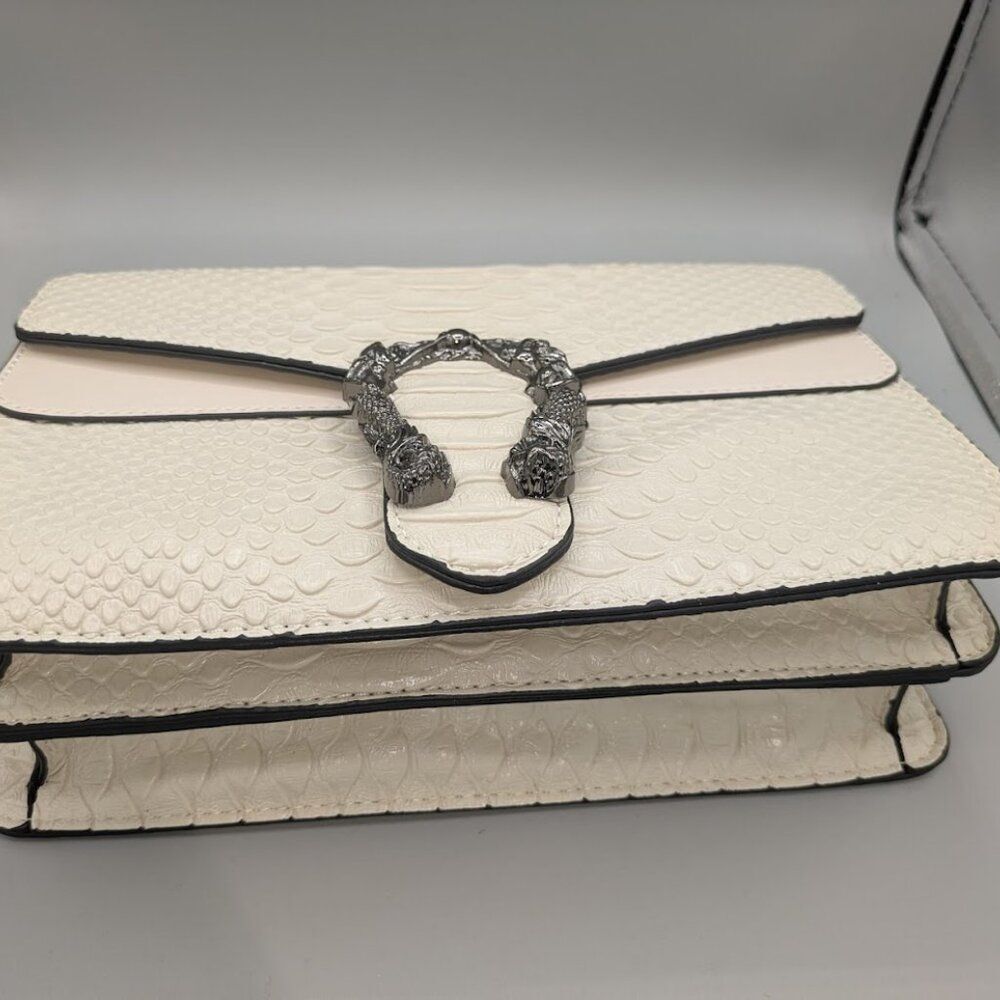 Crossbody Bags for Women Small Handbags PU Leather Shoulder Bag with Chain Strap - Picture 8 of 11